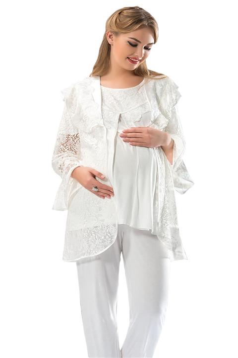 Polibulin 1303 Lohusa Pijama Takımı