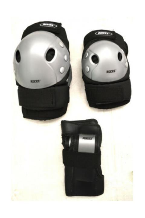 Roces Koruyucu Setler Siyah/Gri Medium