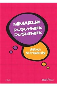 YEM Yayın Mimarlık Düşünmek Düşlemek