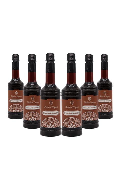 Kahve Diyarı Karamel Şurup 700 Ml X 6 Adet