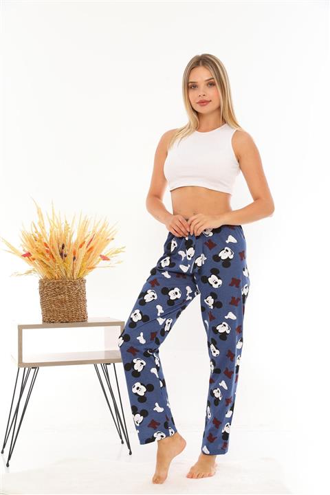 Arvin Kadın Desenli Pijama Altı