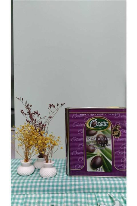 ÖZGÜN ZEYTİN & ZEYTİNYAĞI Zeytinyağı 2 lt Teneke Naturel Birinci