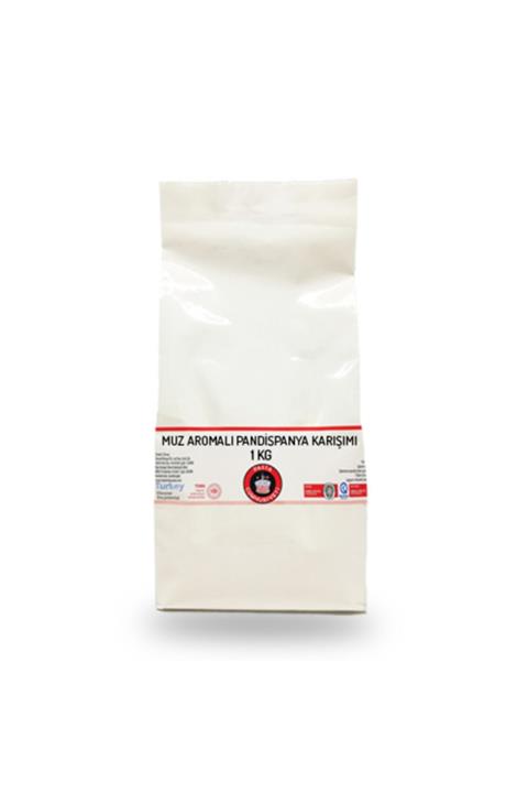 pasta cumhuriyeti Muz Aromalı Pandispanya Için Toz Karışım 1 Kg