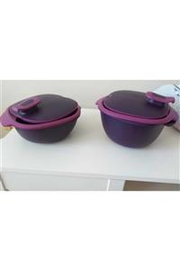 Tupperware Mor Elegant Termos Tencere 3.5 Ve 2.25