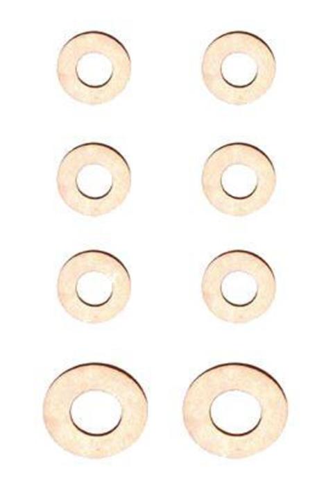 Bimbo Otomotiv 8120 150 Parça Bakır Alüminyum Enjektör Pulu Seti