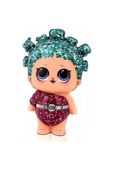 Brother Toys Squishy Yeşil Simli Lol Bebek Yavaş Yükselen Kokulu Jumbo Sukuşi 12,5 cm