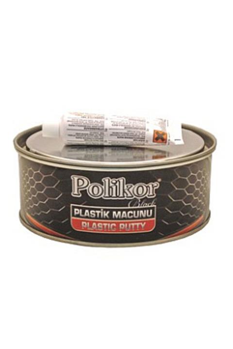 Polikor Plastik Tampon Macunu Siyah 800g