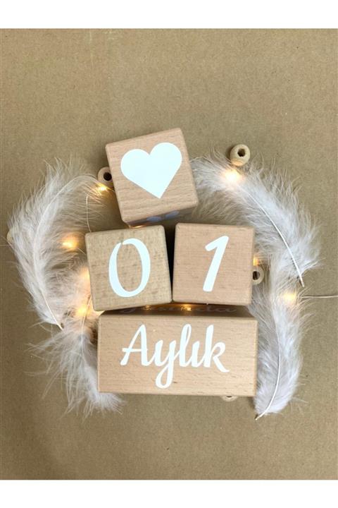 BİANNE ATÖLYESİ Bebek Fotoğraf Çekim Ve Dekor İçin Anı Küp Seti