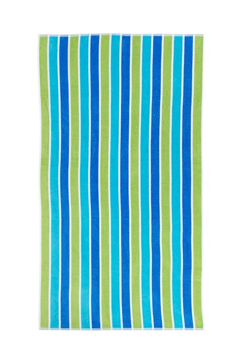 Homelover Plaj Havlusu 85x160 Mavi Çizgili %100 Pamuk