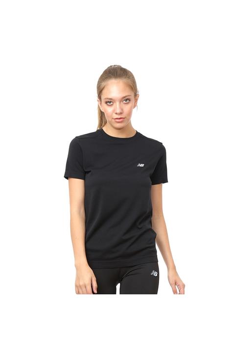 New Balance Pro Tee Siyah Kadın Tişört - Nbtm014-bk