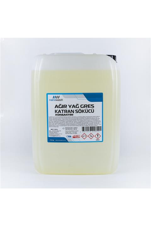nanowash Ağır Yağ Gres Katran Sökücü 25 kg