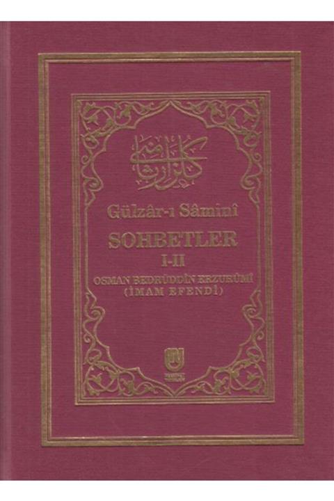 Marifet Yayınları Gülzarı Samini Sohbetler I-ıı