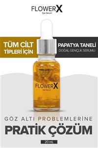 FlowerX Eye Serum Eye Serum Gerçek Papatya Taneli Göz Serumu  Kırışıklık Ve Morluk Karşıtı