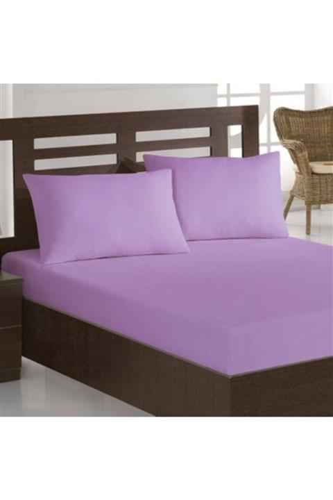İdaş Lastikli Çarşaf Seti 180 X 200 Lila