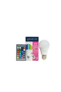 şualed 9w Rgb Led Ampul Uzaktan Kumandalı 2'li