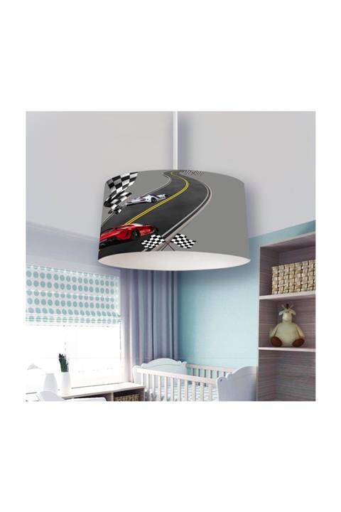 Bebişim Halı Arabalı Desenli Sarkıt Avize