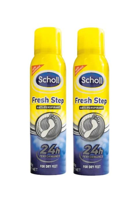 Scholl Koku Giderici Ve Terleme Önleyici 24 Saat Etkili Ayak Bakım Spreyi 150 ml X2 Adet