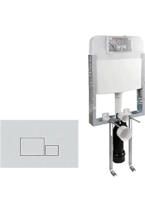 NKP Gömme Rezervuar ve Basma Butonu