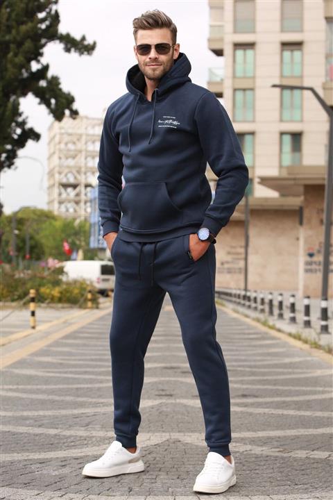 Madmext Lacivert Erkek Eşofman Takımı 5633