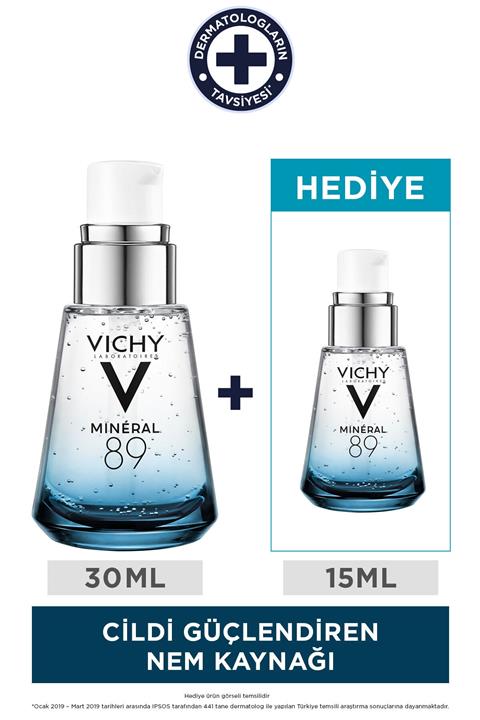 Vichy Mineral 89 30 ml Mineral 89 15 ml Hediyeli