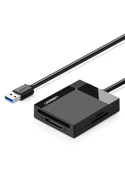 Schulzz Ugreen Usb 3.0 Sd, Micro Sd, Ms, Cf Uyumlu Kart Okuyucu 50 Cm