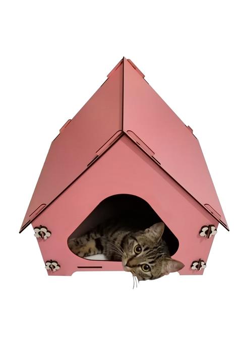 Nurline Kedi Evi - Kedi Kulübesi - Barınak - Yuva - Dış Mekana Uygun