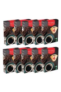 Filterco Kahve Filtre Kağıdı 1x4 80'li 10 Paket 800'lü