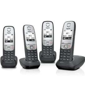 GIGASET A415 Quad 4 Ahizeli Dect Telsiz Telefon