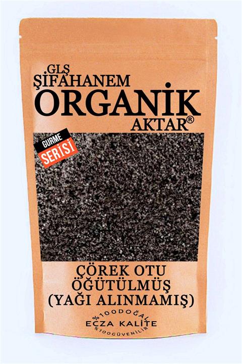 GLŞ ŞİFAHANEM ORGANİK AKTAR Çörek Otu Toz Öğütülmüş 100gr Ecza Kalite
