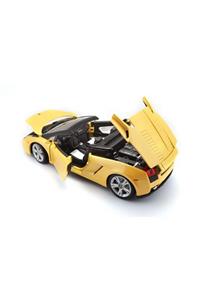 BBURAGO Yılın Ilk Fırsatları - 1:18 Lamborghini Gallardo Spyder Model Araba - ™ Beyaz At®