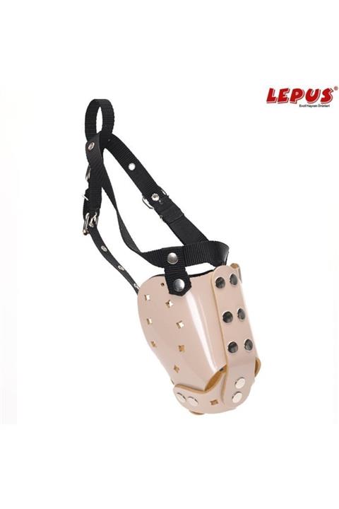 Lepus Köpek Ağızlık Small Krem 24x9x30-40h Cm