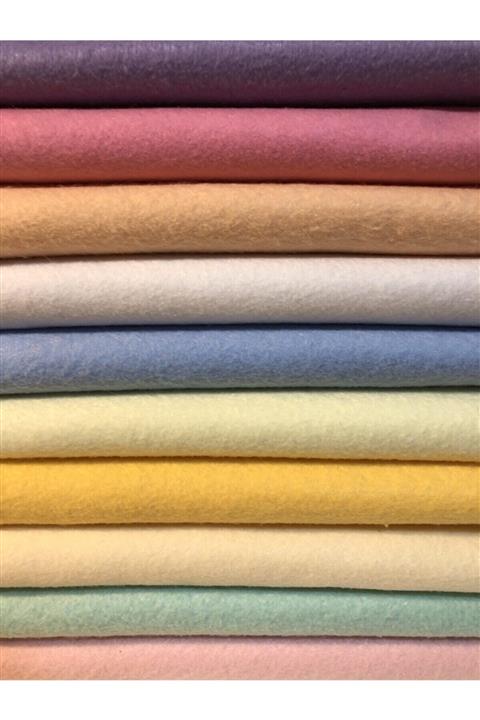 Yumuşakkeçe Ince Yumuşak Keçe 100x100cm 10 Renk