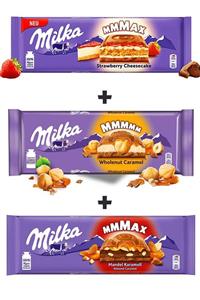 Milka Mmmax Üçlü Çikolata Bar Seti (300 Gr X 3)