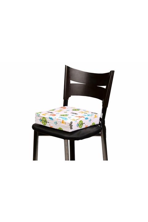 SafeMom - Yükseltici Mama Sandalyesi Minderi - Sevimli Hayvanlar