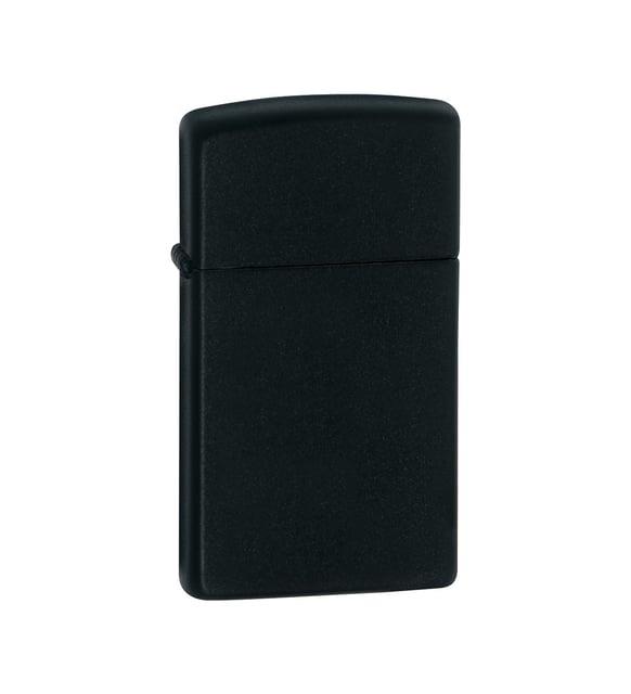 Zippo Çakmak Slim Black Matte 1618