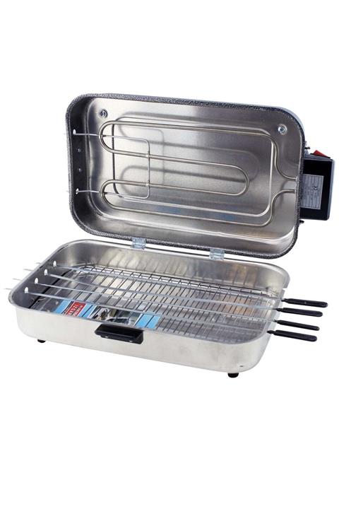 Hitfoni Gri Büyük Boy Elektrikli Izgara