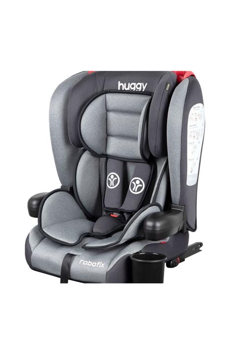 Huggy Gri Robofix 9-36 Kg Isofixli Katlanabilir Oto Koltuğu