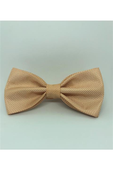 CRWAT ® Somon / Kuşgözü Kumaş Papyon - Mendilli