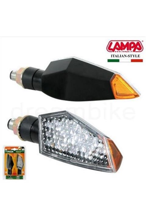 Lampa Typhoon Siyah Smd Led Sinyal 90088