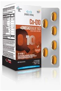 Zade Vital Co-q10 Omega 3 Balık Yağı Blister 30 Kapsül