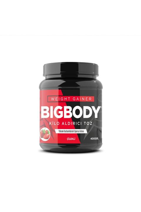 Protein Zamanı Big Body Çilekli 400 gr Kilo Aldırıcı Toz