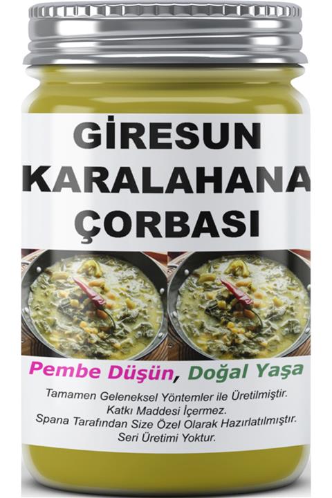 SPANA Giresun Karalahana Çorbası Ev Yapımı Katkısız 330gr