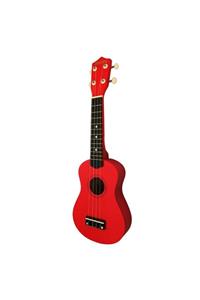 JWIN Kırmızı Soprano Ukulele Gitar Uk-2101