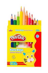 Play Doh Kuru Boya Yarım Boy 12 Renk