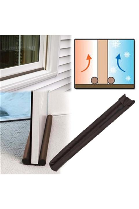 Hediye Paketim Kapı Altı Rüzgar Önleyici Çift Taraflı Kapı Altı Rüzgarlık