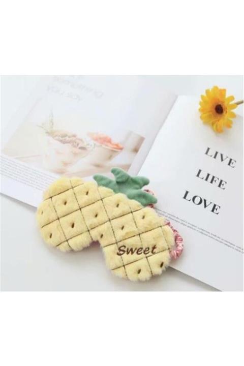 MİSSİNG Peluş Ananas Uyku Göz Bandı