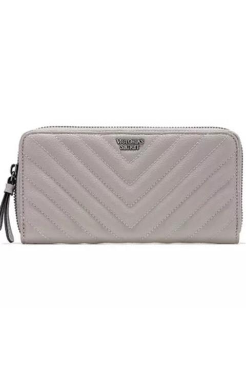 Victoria's Secret Gri Verev Desenli Kapitone Portföy