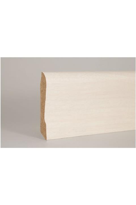 LİMATEK 431 Beyaz Meşe 6 Cm Parke Süpürgelik