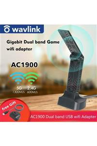 wavlink Ac1900 Dual Band Usb 3.0 5ghz 1900 Mbps Dongle 2.4g 802.11ac Wifi Alıcı Kablosuz Adaptör