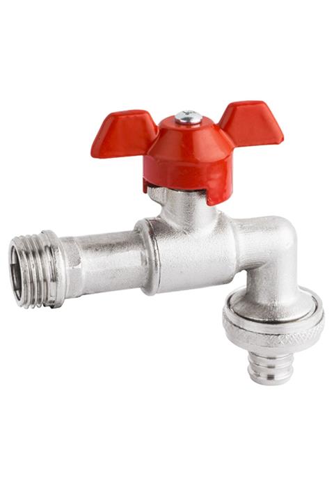 Kare Banyo 1/2 Küresel Kelebek Bahçe Musluğu